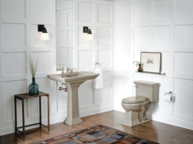 Flooring for washrooms